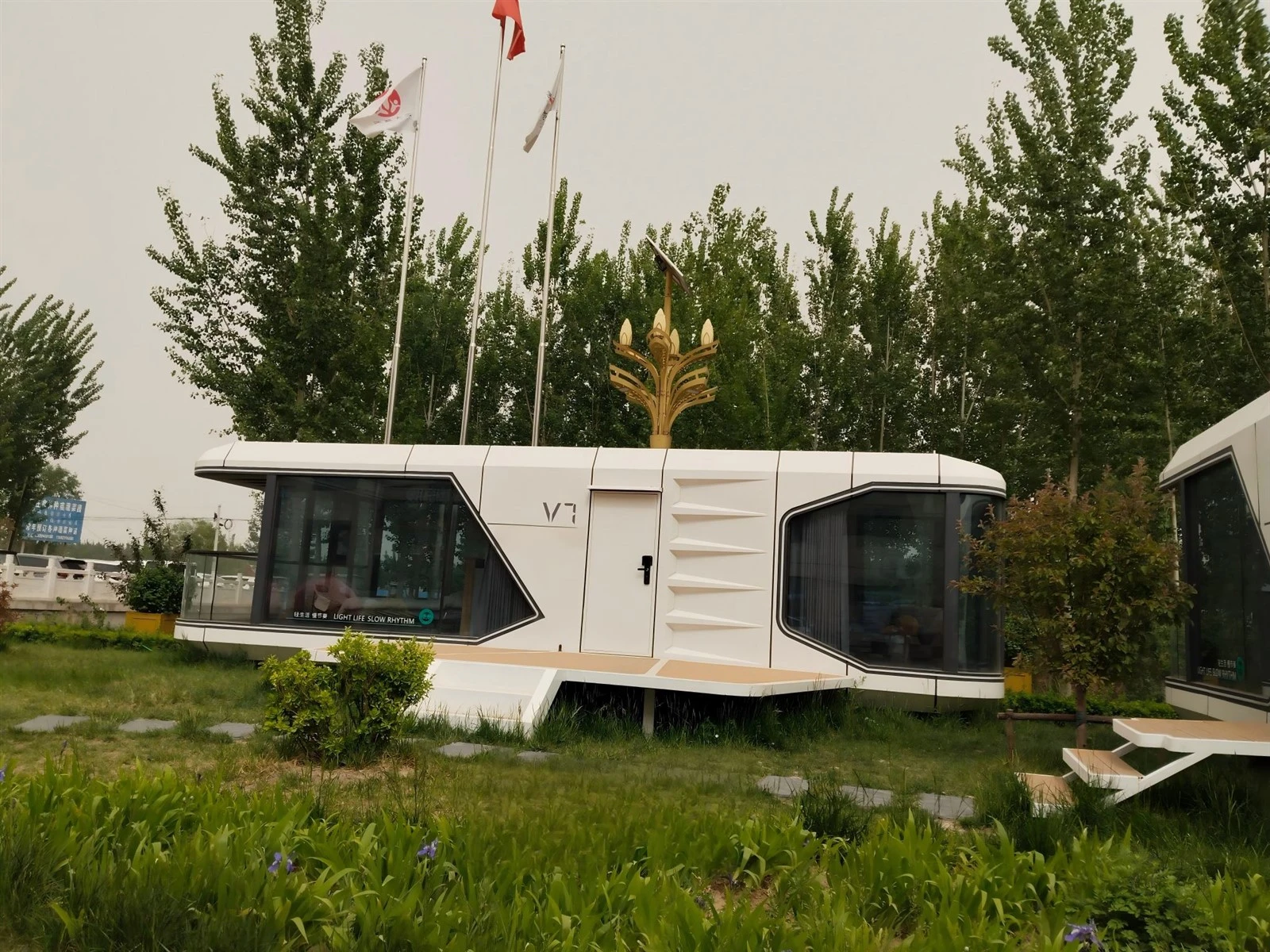 Space Cabin Model V7: Tágas és több{1}}funkciós választás a kényelmes lakókör...
